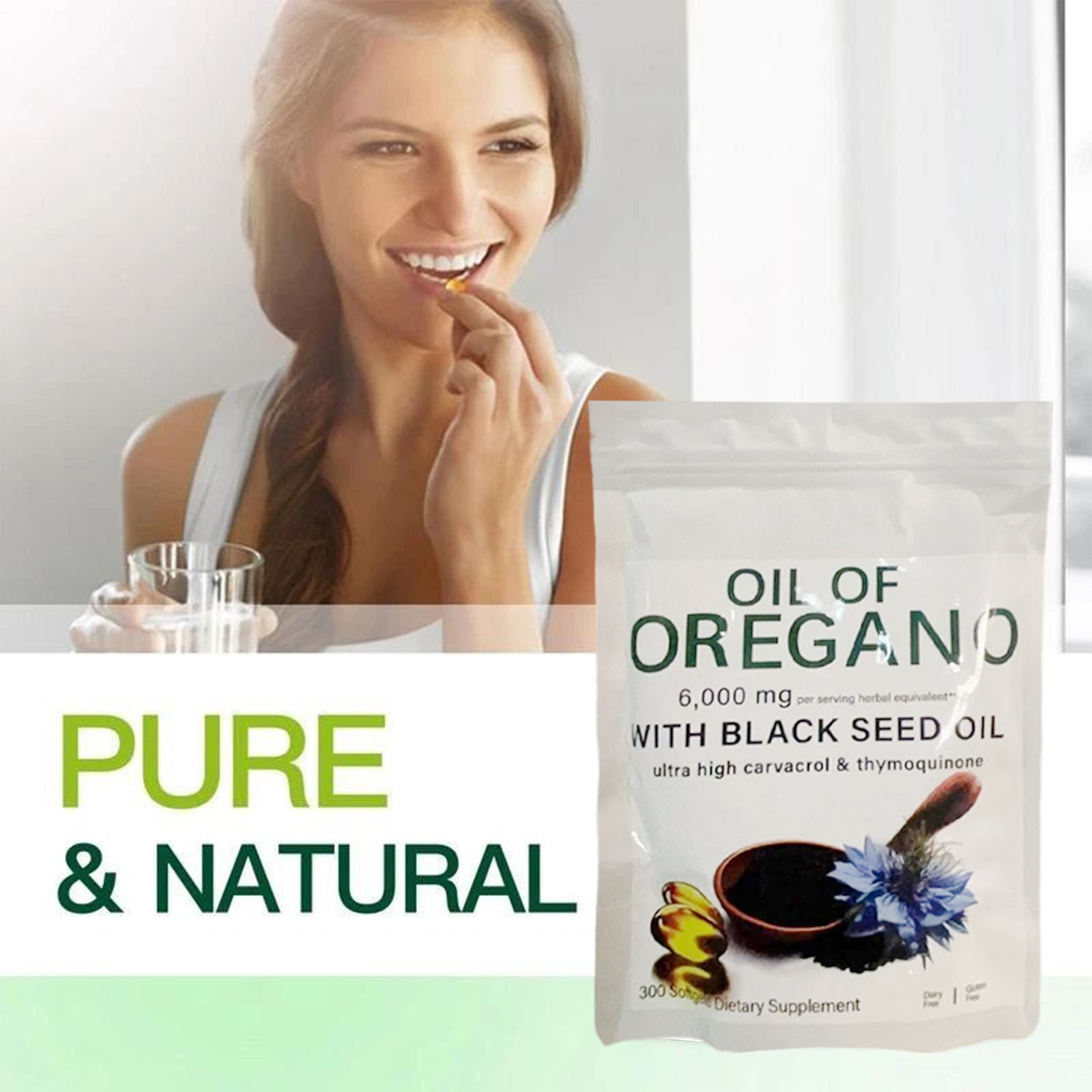 Natural Health Supplements for Adults, Mild Formula for Daily Nutrition US
