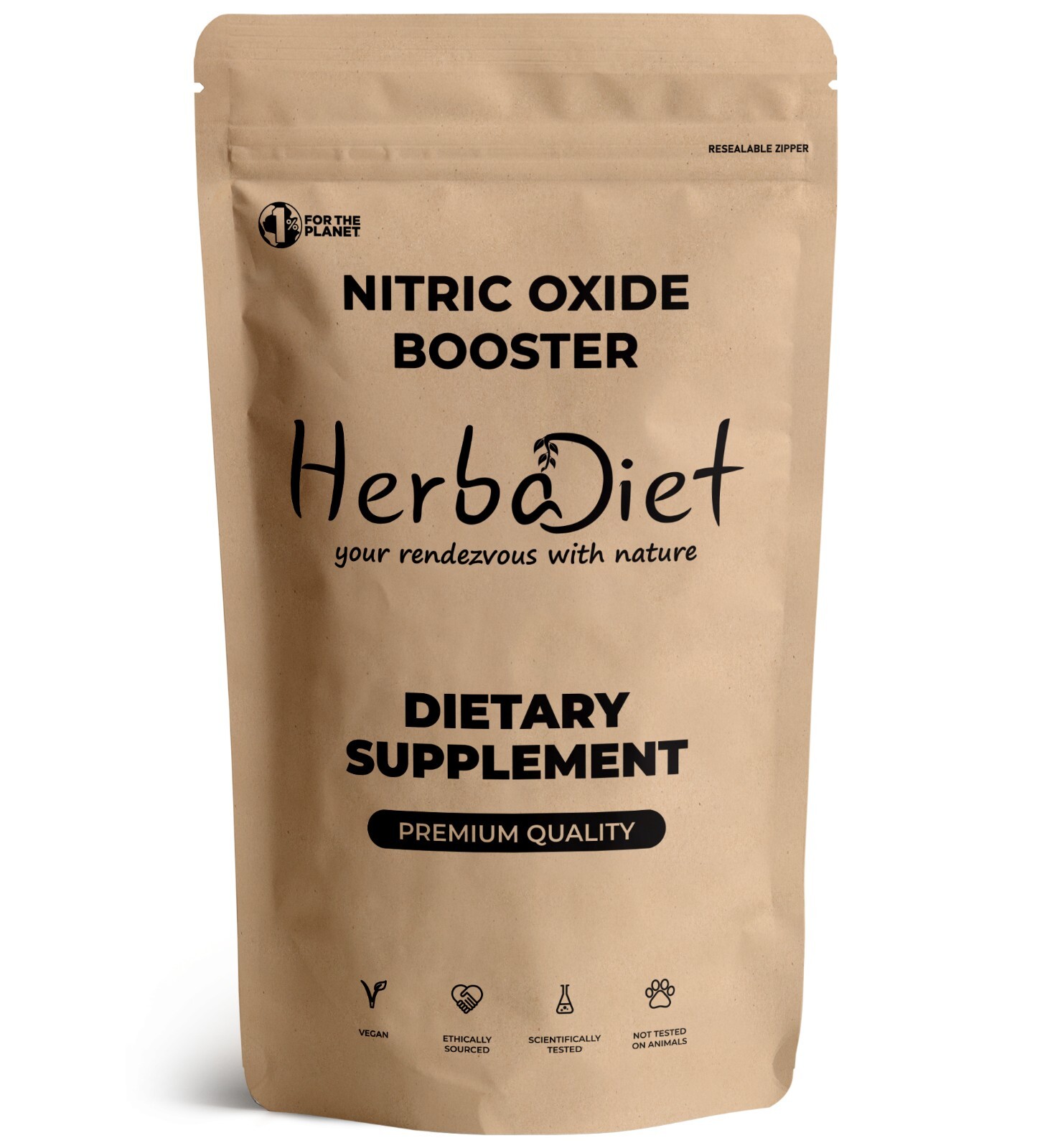 Nitric Oxide Booster Supplement L-Arginine L-Citrulline 1500mg for Blood Flow