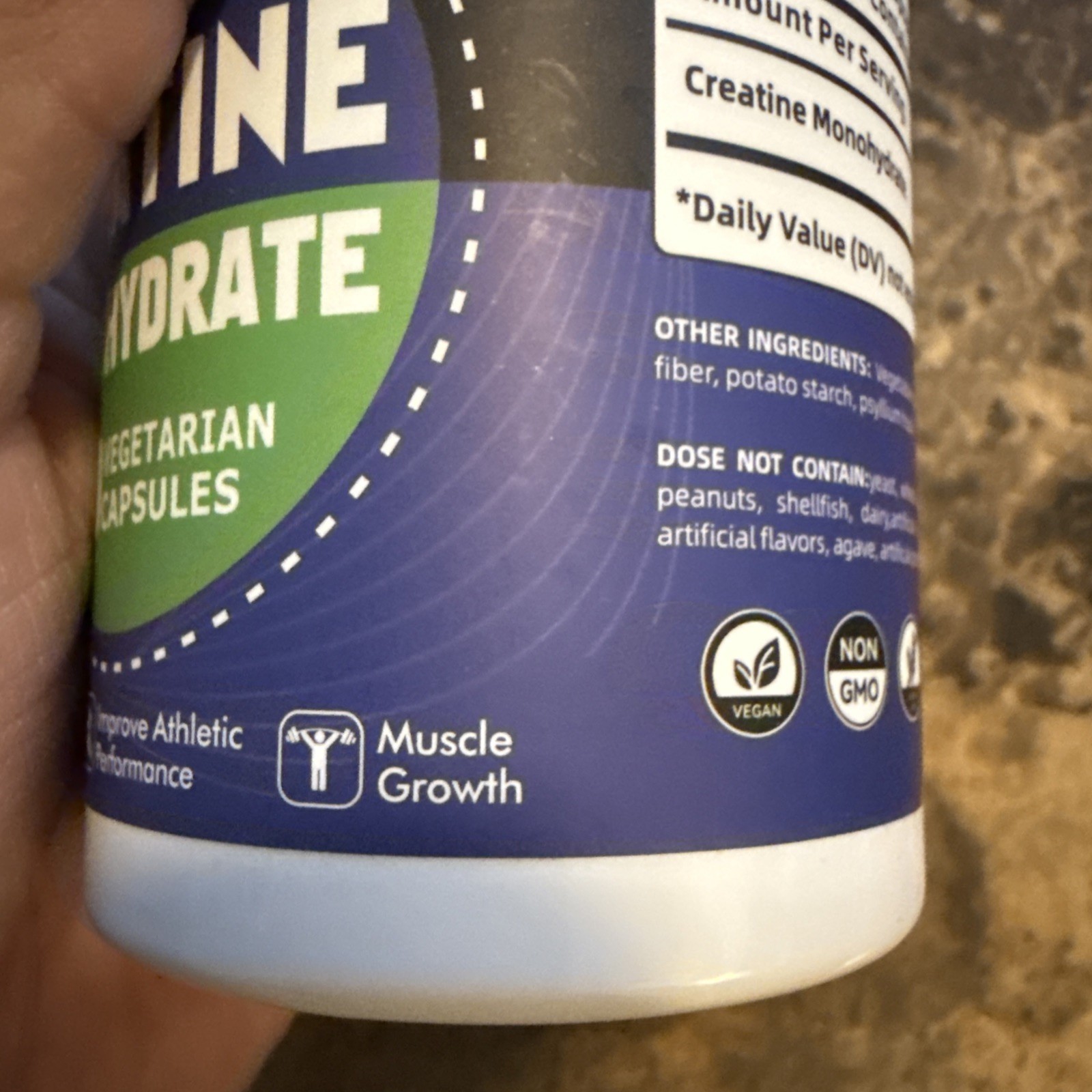 NoavII Creatine Monohydrate Muscle Gain 90 Capsules Exp. 07/2026