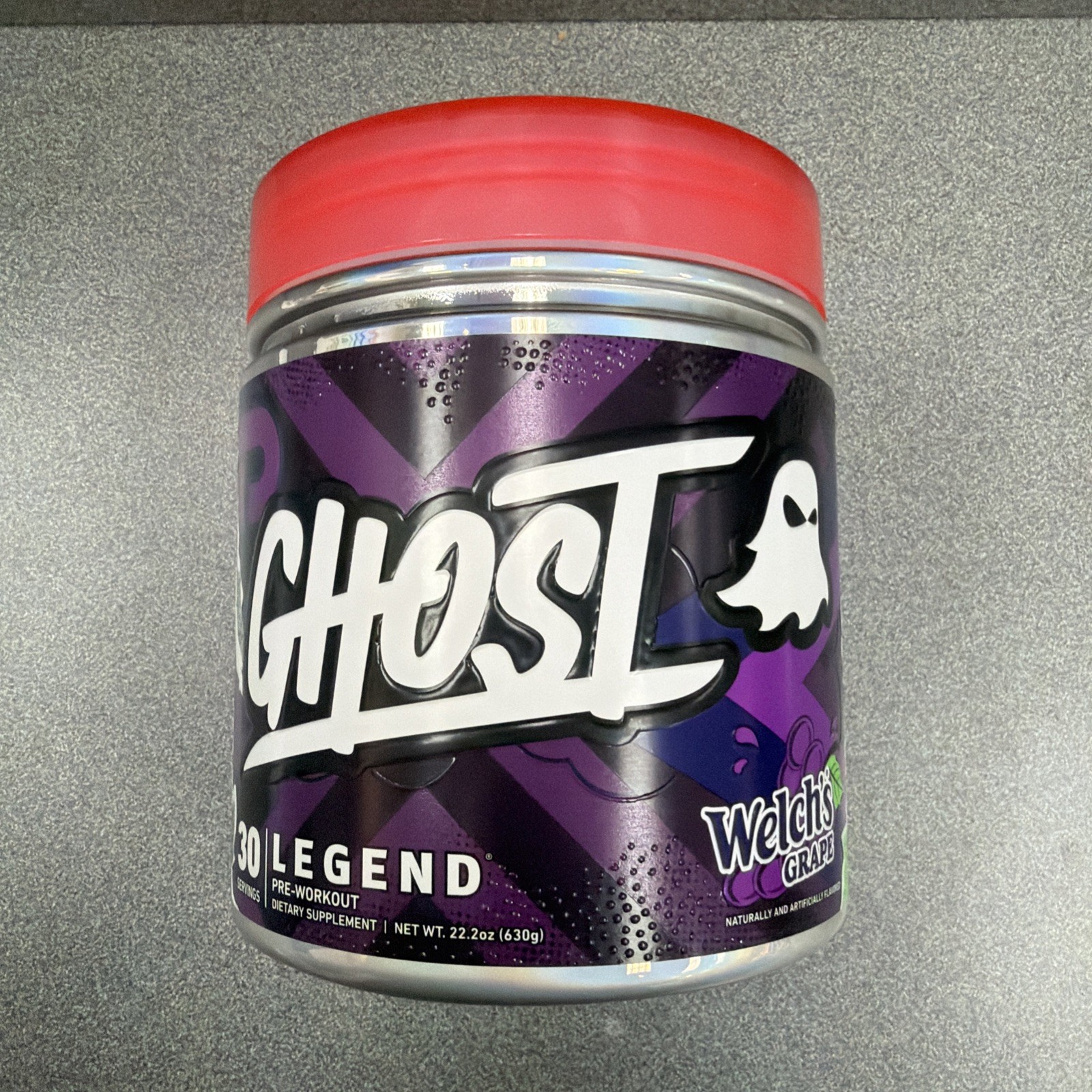 Legend® Pre-Workout, Welch’s® Grape, 22.2 oz (630 g)