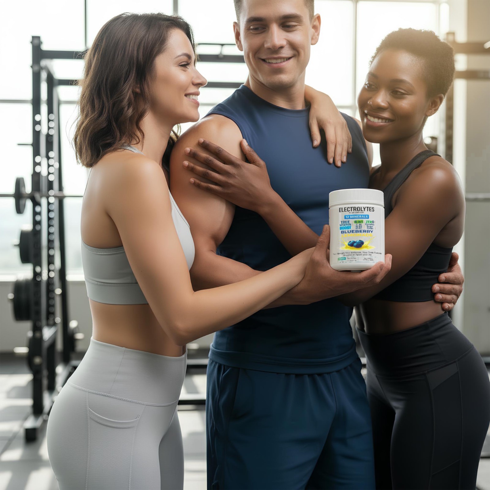 Electrolyte Complex Hydration Powder | 6 Vitamins + 12 Minerals | Blueberry