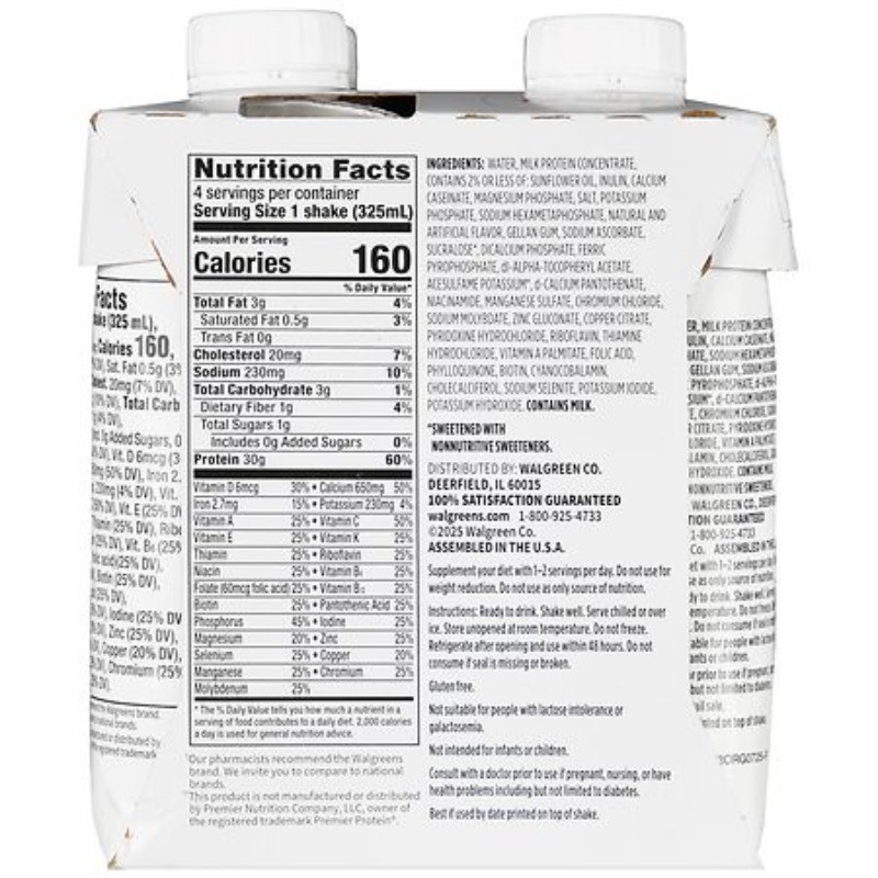 High Protein Nutritional Shakes Vanilla 11.0 fl oz