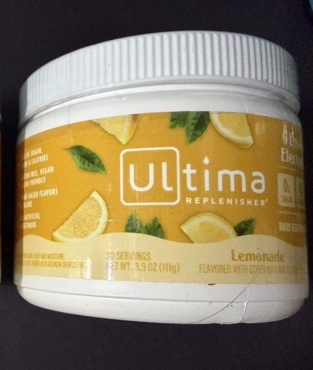 2/27 Ultima Replenisher Daily Electrolyte Powder Drink Mix – Sugar Free – Lemona