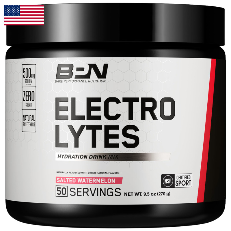 Bare Performance Nutrition Bpn Electrolytes Hydration Drink Mix Sugar