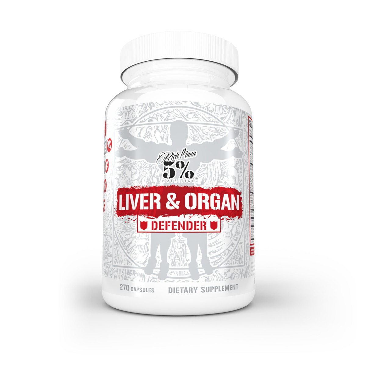 5% Nutrition – Rich Piana – Liver & Organ – Mentality – Post Gear + WHOLE LINE!