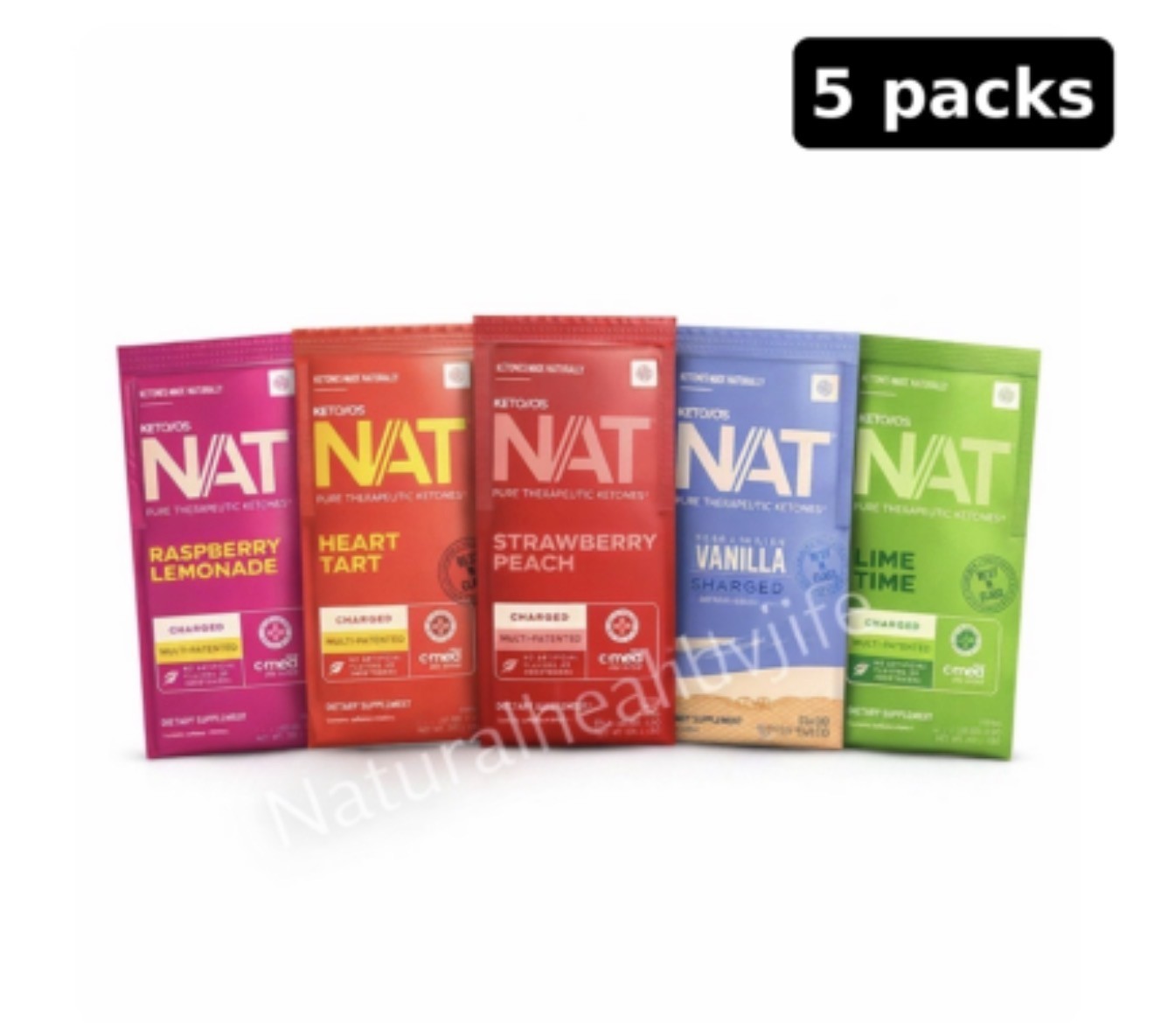Pruvit KETONES Keto OS NAT 5, 10, 20 Packs Charged /Free Shipping /Exp 2027+