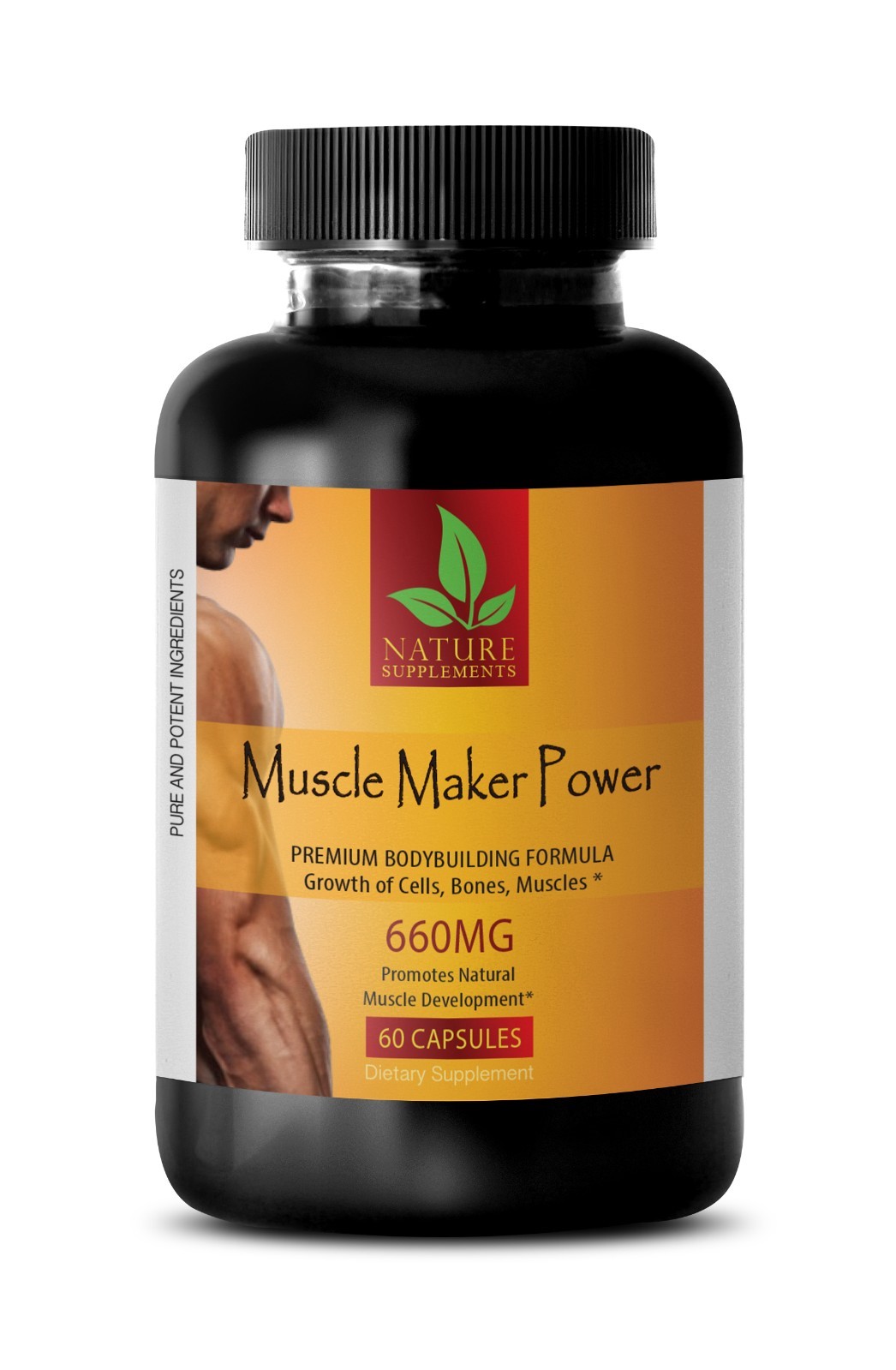 muscle gainer pills – MUSCLE MAKER POWER – tribulus terrestris extract – 1 Bot