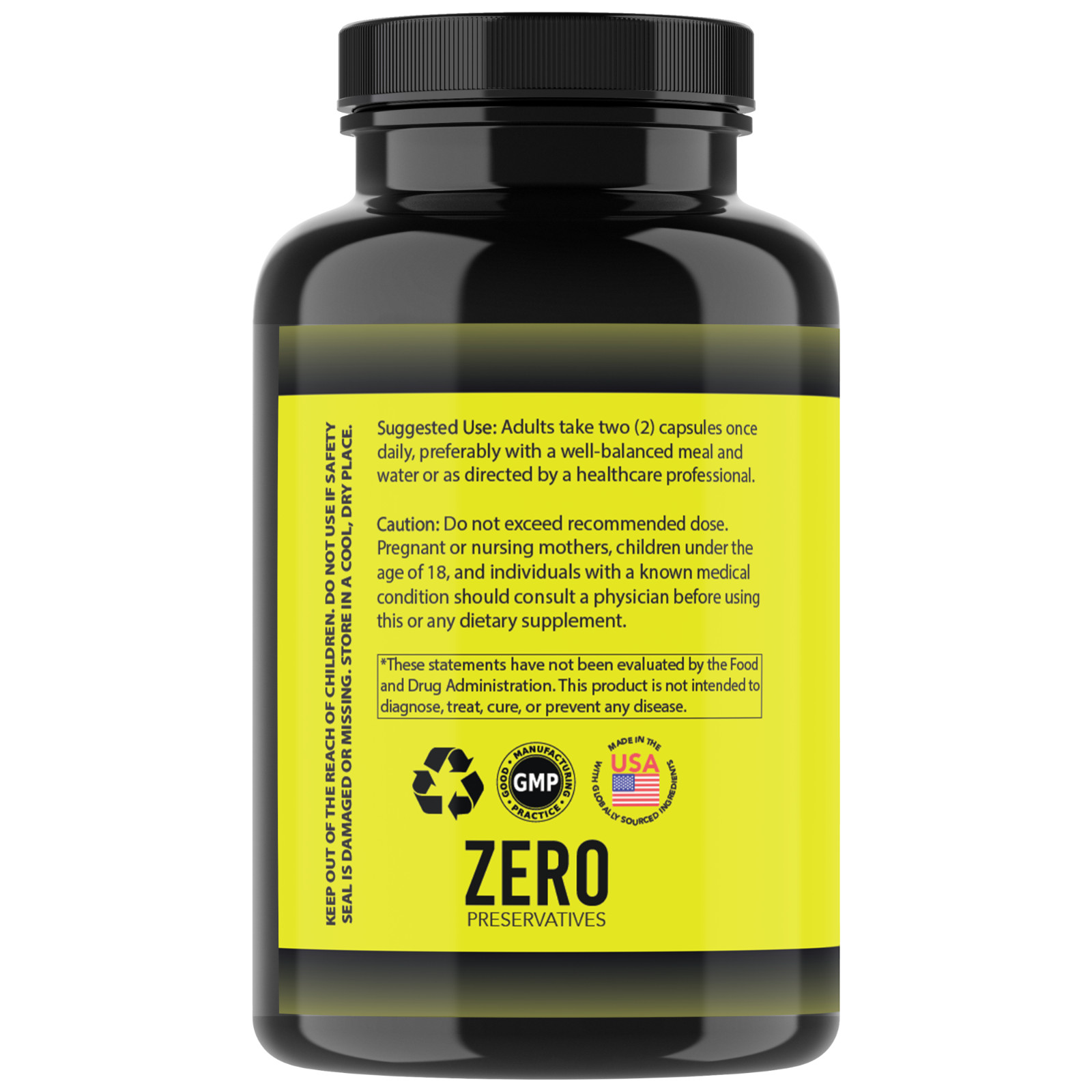 Angry Energy, All Natural Energy Booster with Caffeine and Garcinia Cambogia 6PK