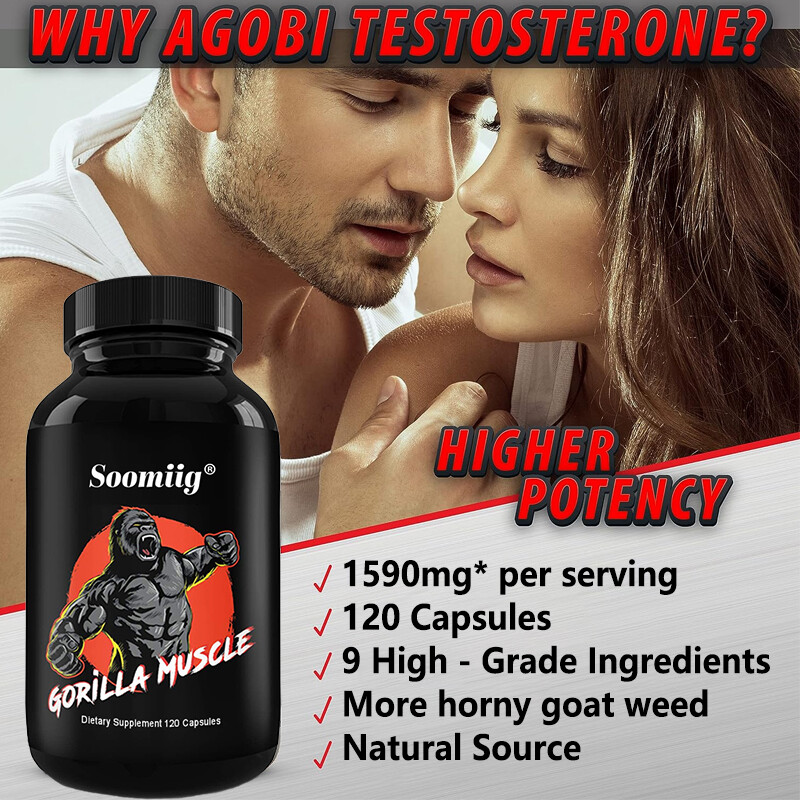 Testosteron Booster Supplements Strength Stamina Sex Drive 30/60/120 Capsules