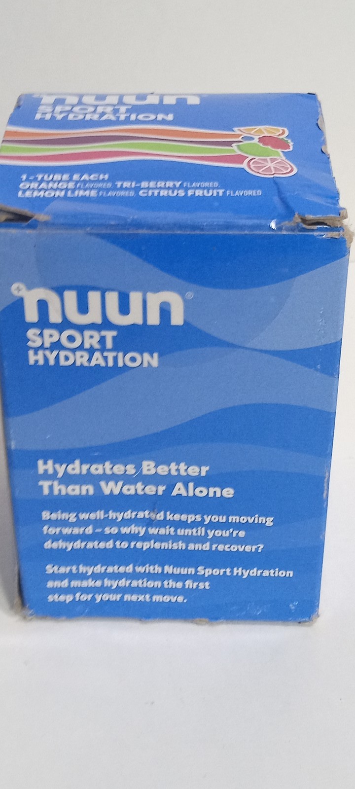 Nuun Sport Hydration Electrolyte Drink Tablets – 40 Servings (4×10 Count Tubes)