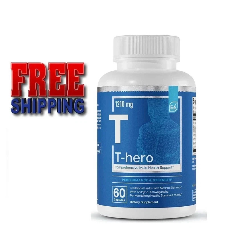 Essential Elements T-Hero Health Supplement Enhance Energy & Performance, FS!