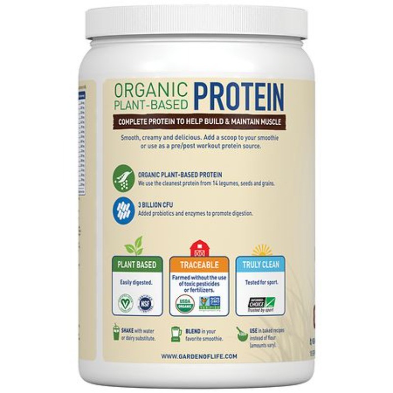Organic Protein Chocolate 19.2 oz