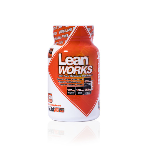 Muscle Elements LEAN WORKS Thermogenic Fat Burner – 90 capsules – SHREDDED AF