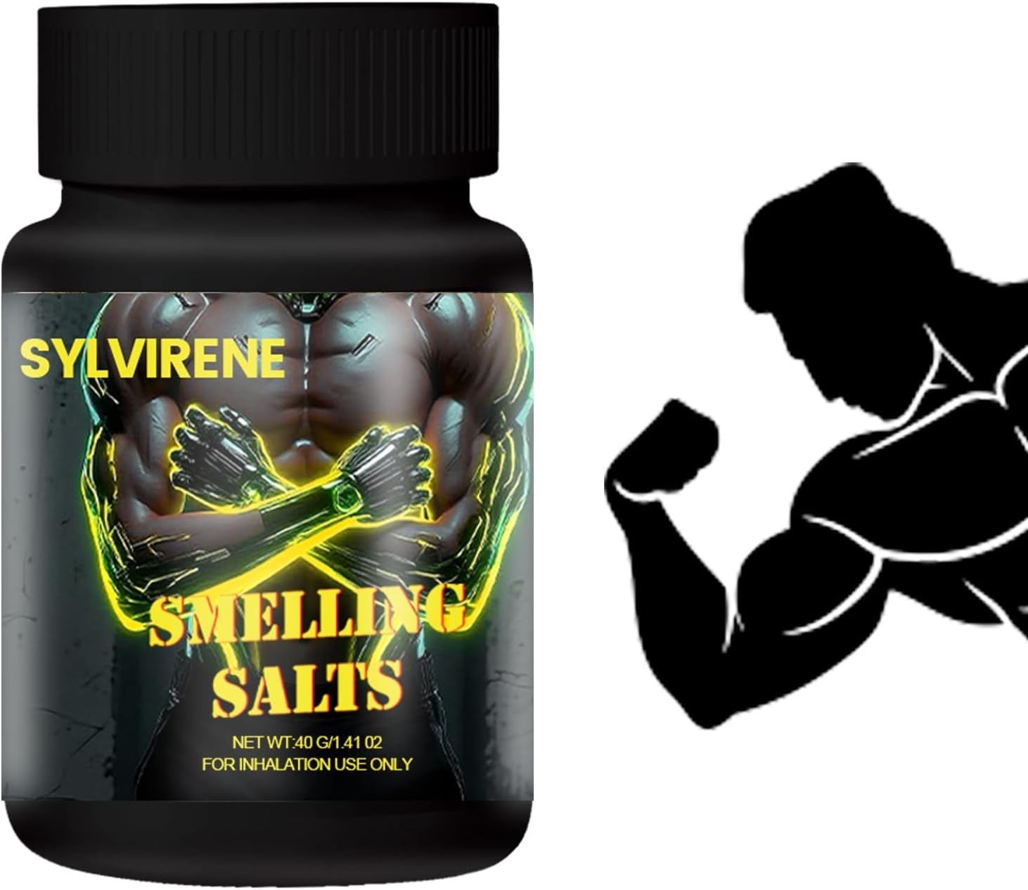 Smelling Salts for Athletes – Strong Inhalants for Powerlifting, Sports – 40g