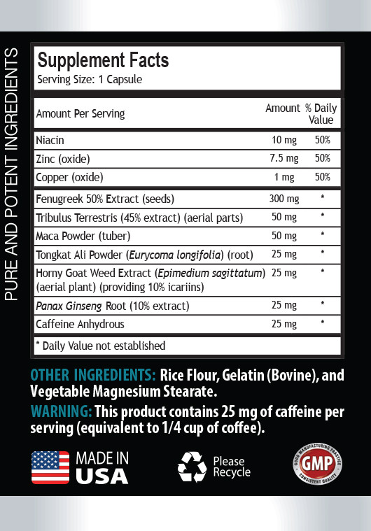 rock hard pills – BEST TESTOSTERONE BOOSTER natural dietary supplement 1 Bottle