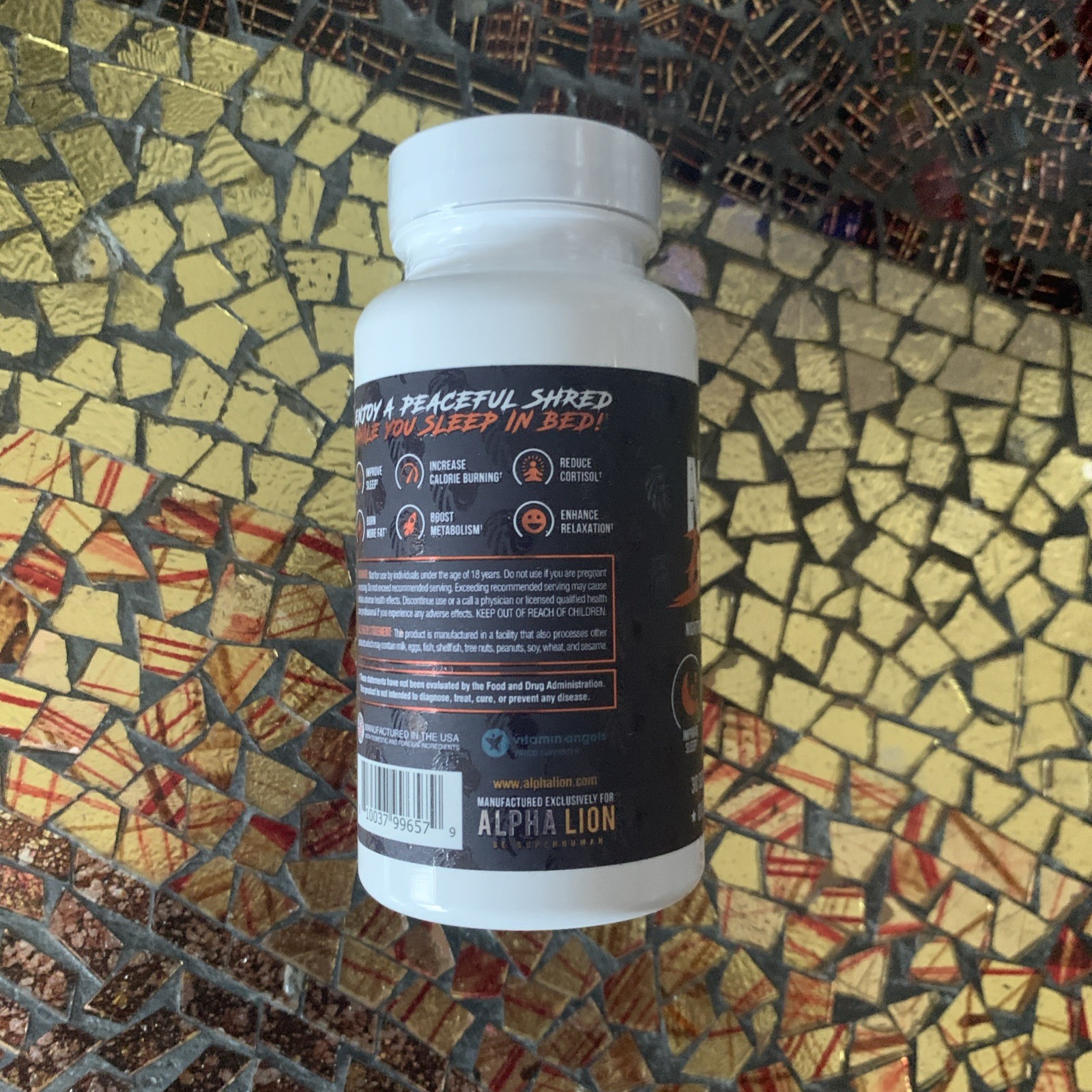 Alpha Lion Night Burn, Deep Sleep, Increase Metabolism – 60 Caps Exp 06/2026