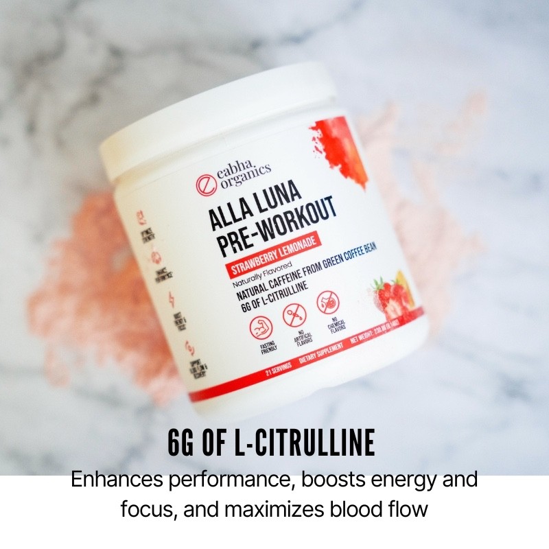 Alla Luna- strawberry lemonade Pre Workout