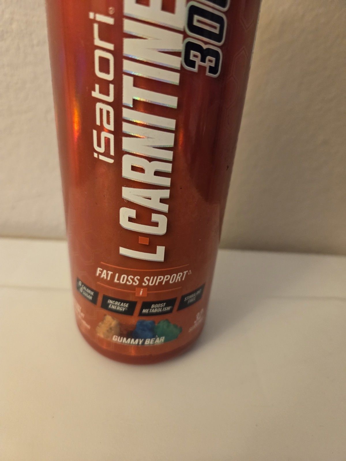 L-CARNITINE LS3 3000 Fat Loss – Metabolism Activator – Gummy Bear (32 Servings)