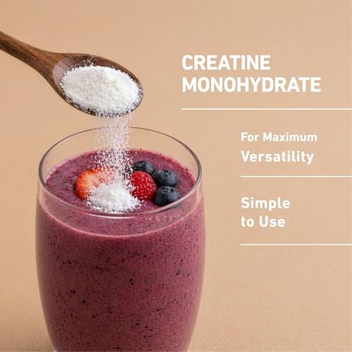 Creatine Monohydrate Powder 5g 100 Servings Unflavored 1.1lb