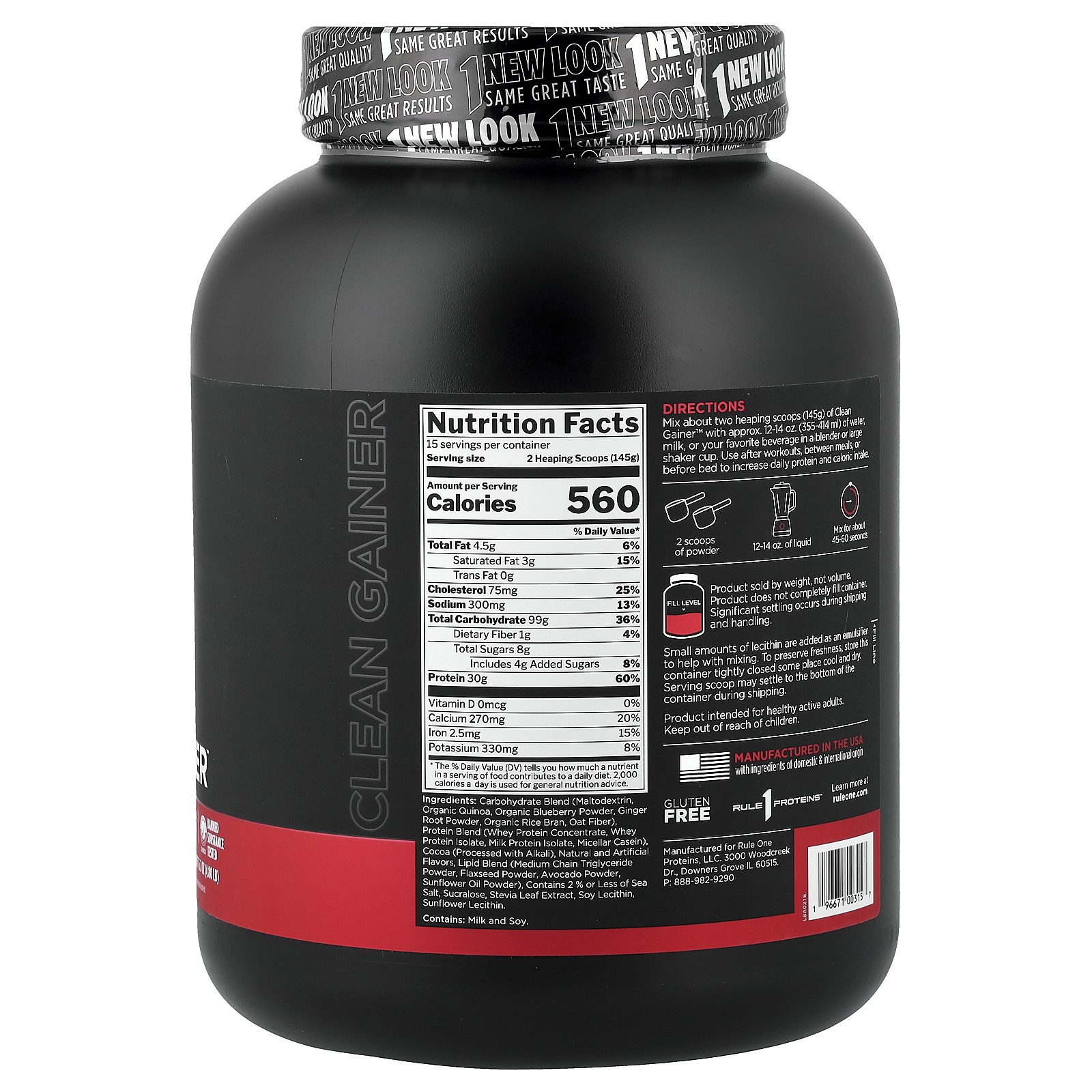 Clean Gainer™, Chocolate Peanut Butter, 4.8 lb (2.18 kg)