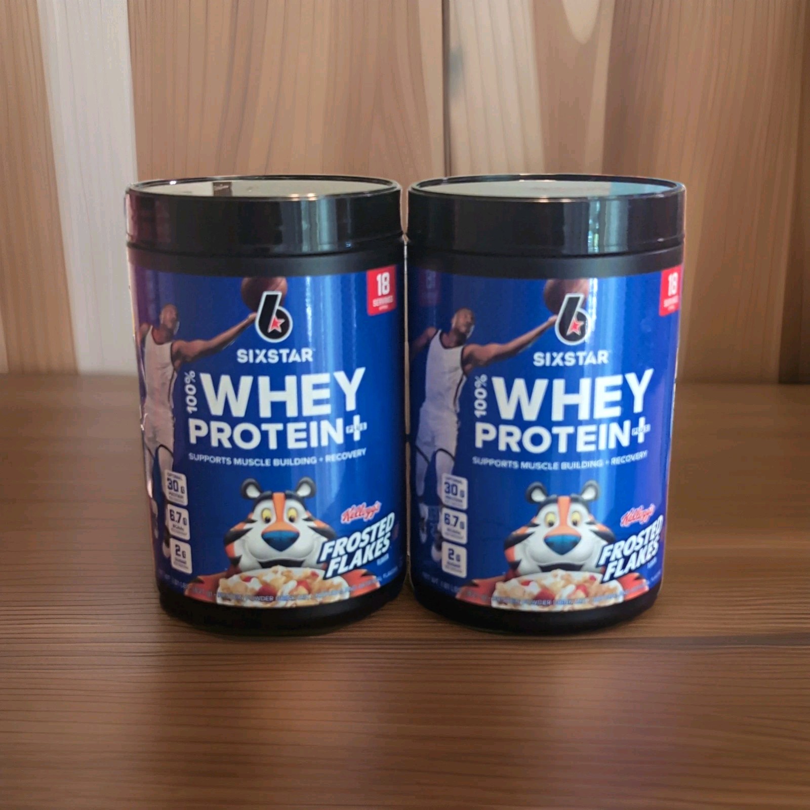 Six Star 100% Whey Protein+ Frosted Flakes Flavor Powder, 1.81 lb 2pk