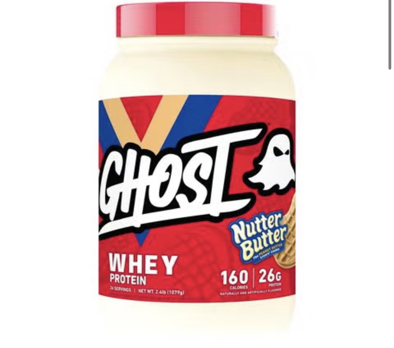 Ghost – Nutter Butter Whey Protein 26 servings (2.4 lb)