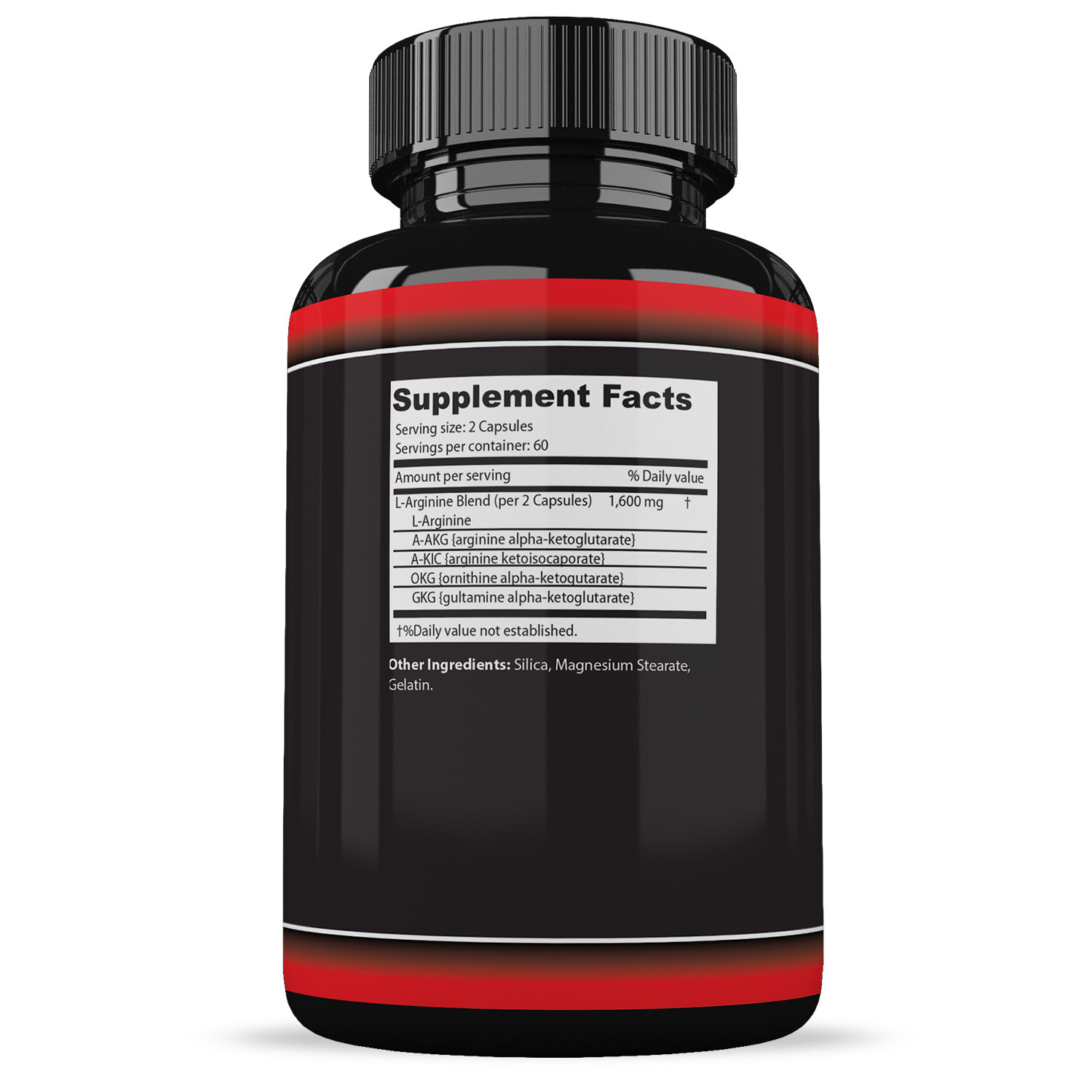 Nitric Oxide Xtreme 5000 Extreme L Arginine Increase Muscle Strength Pump Boost
