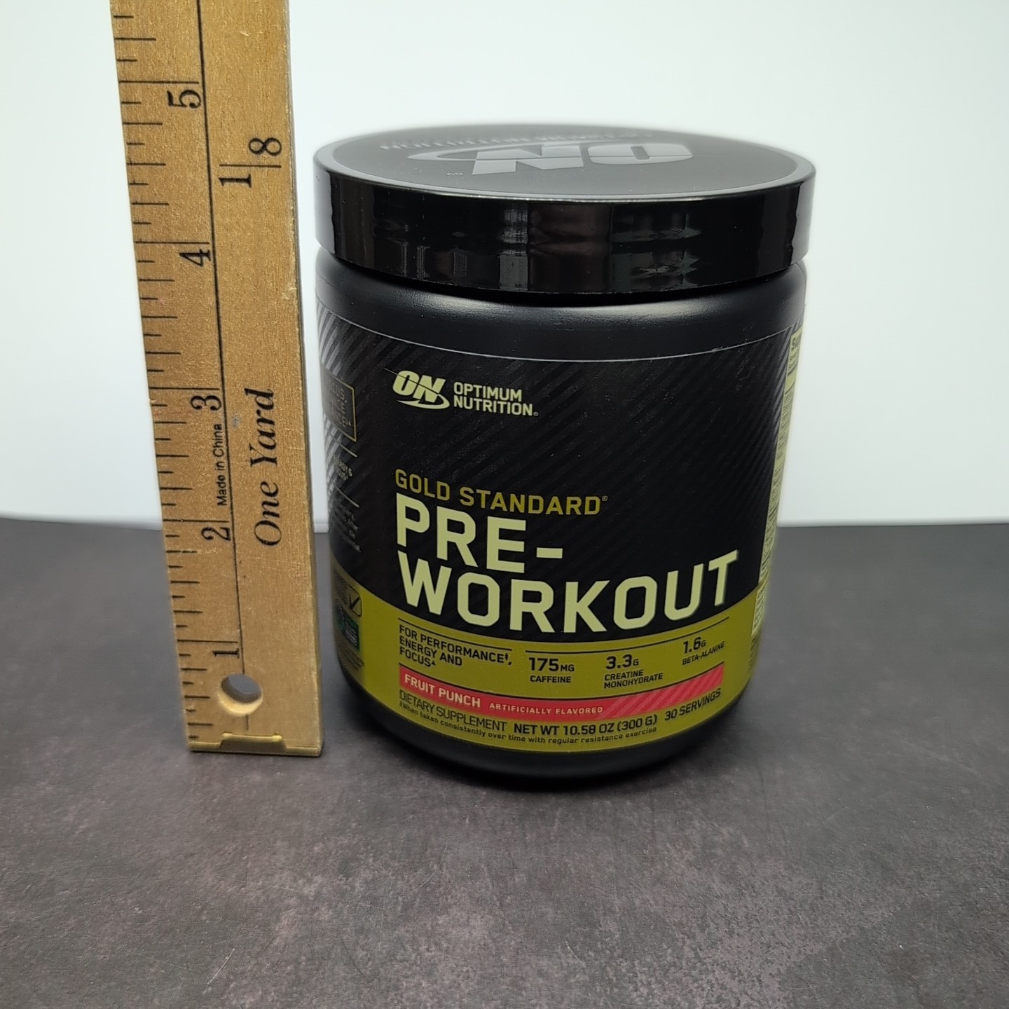 Optimum Nutrition Gold Standard Pre-Workout Fruit Punch 10.58 oz 01/06/2027