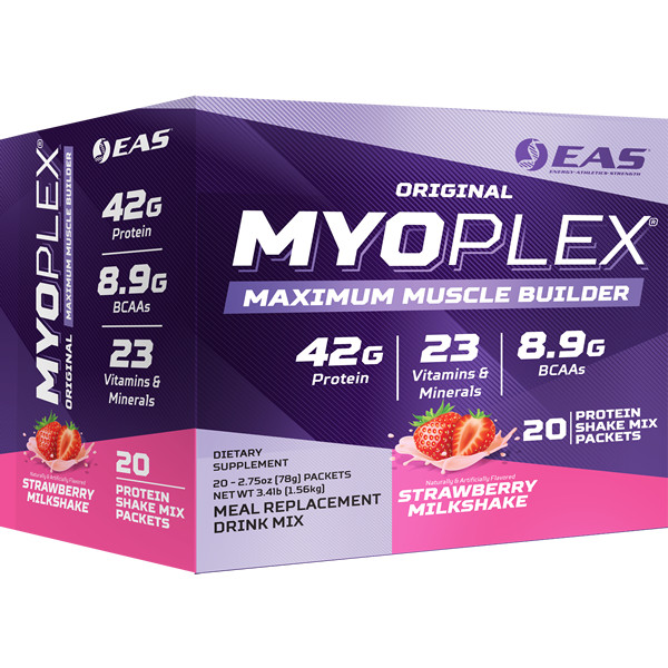 EAS Myoplex Maximum Muscle Building Protein – 20 Packets *SELECT FLAVOR