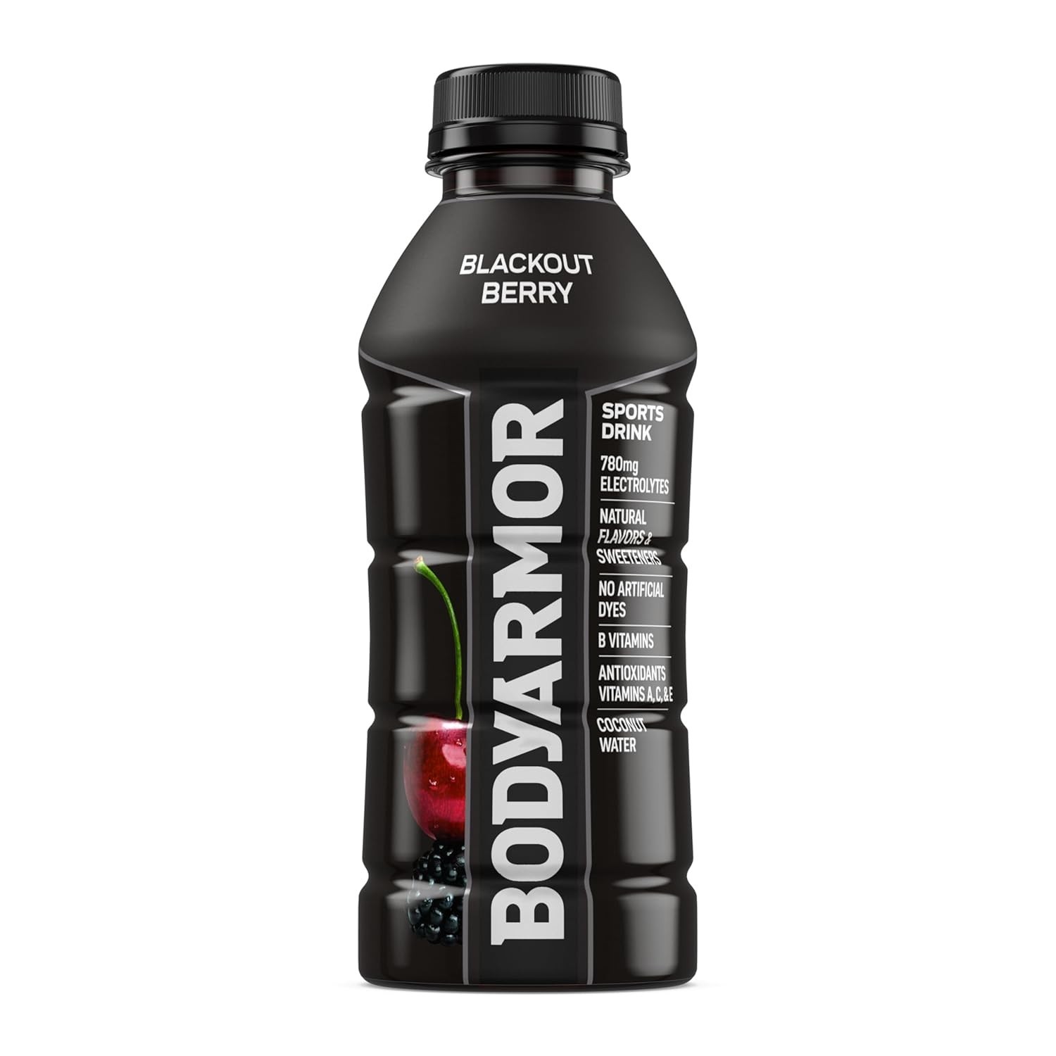 Sports Drink BodyArmor Blackout Berry 16 Fl Oz Electrolytes Hydration