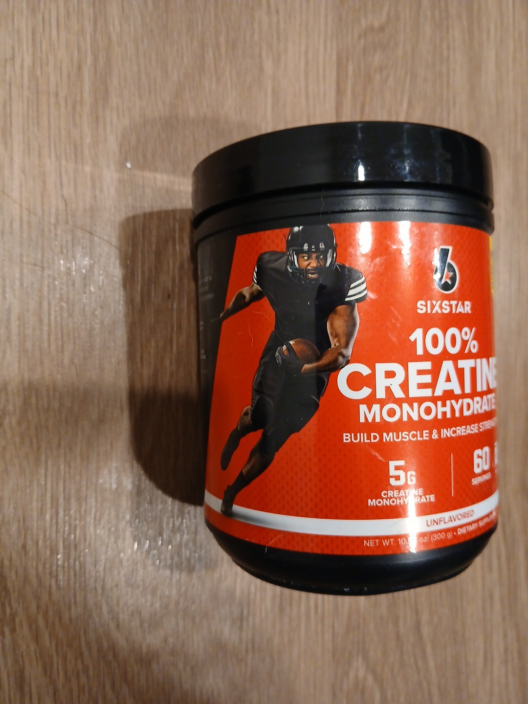 Six Star Elite 100% Creatine Monohydrate Powder 10.58oz 60 Servings, Exp 04/2027