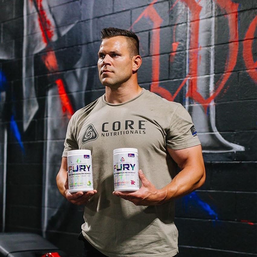 CORE NUTRITIONALS FURY NEXT GENERATION PRE-WORKOUT, 20/40 SERVINGS