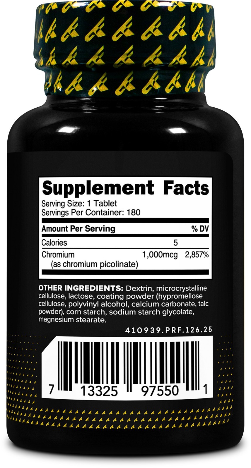 PrimaForce Chromium Picolinate 1000mcg, 180 Tablets