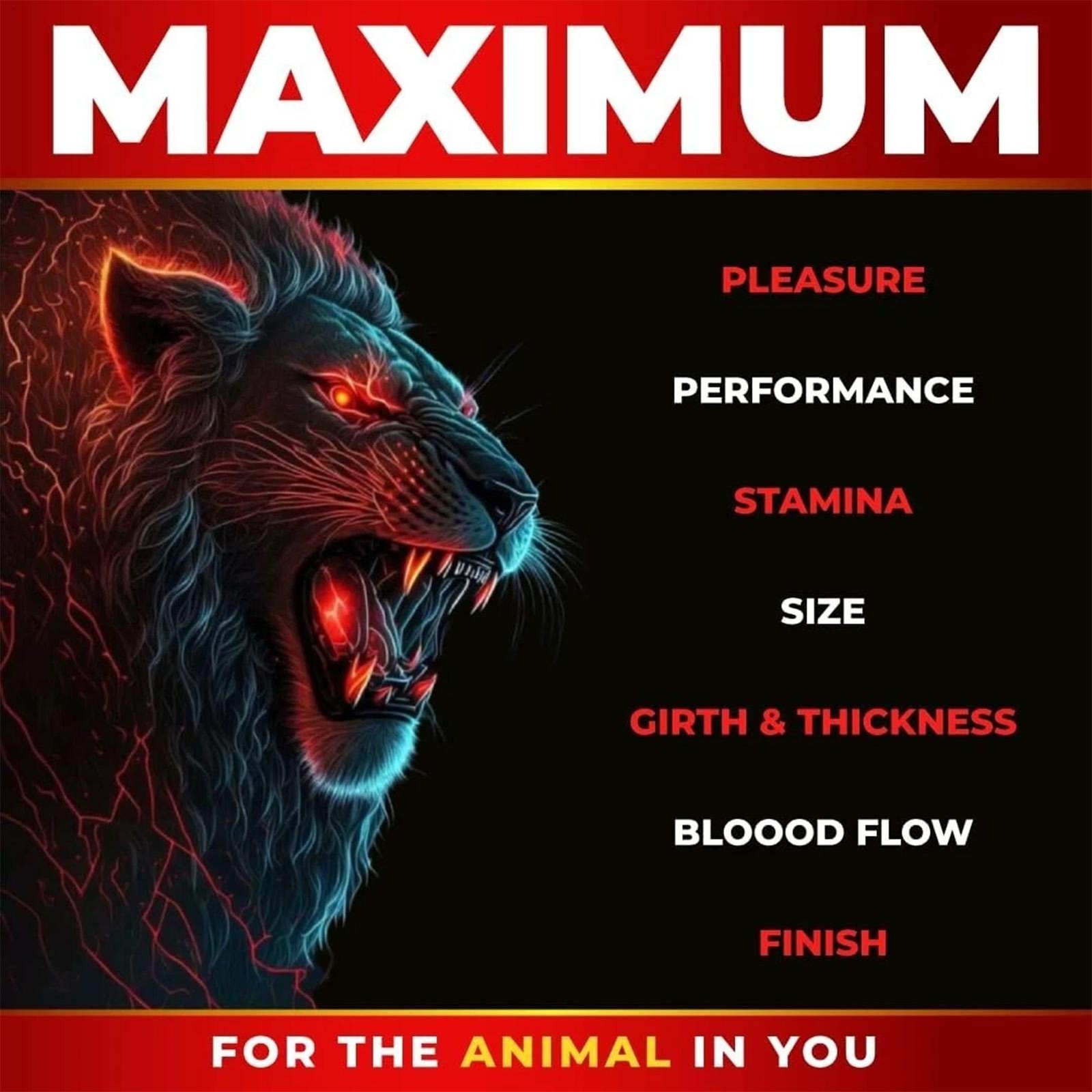 ERUPTION – Male Performance Support – Boost Stamina, Size, Stamina & Vitality