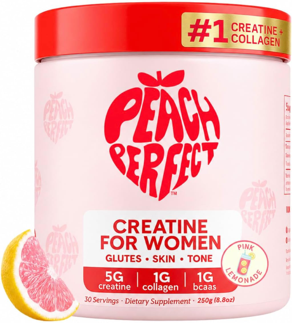 Creatine for Women – Micronized Creatine Monohydrate Powder with BCAA & Collagen