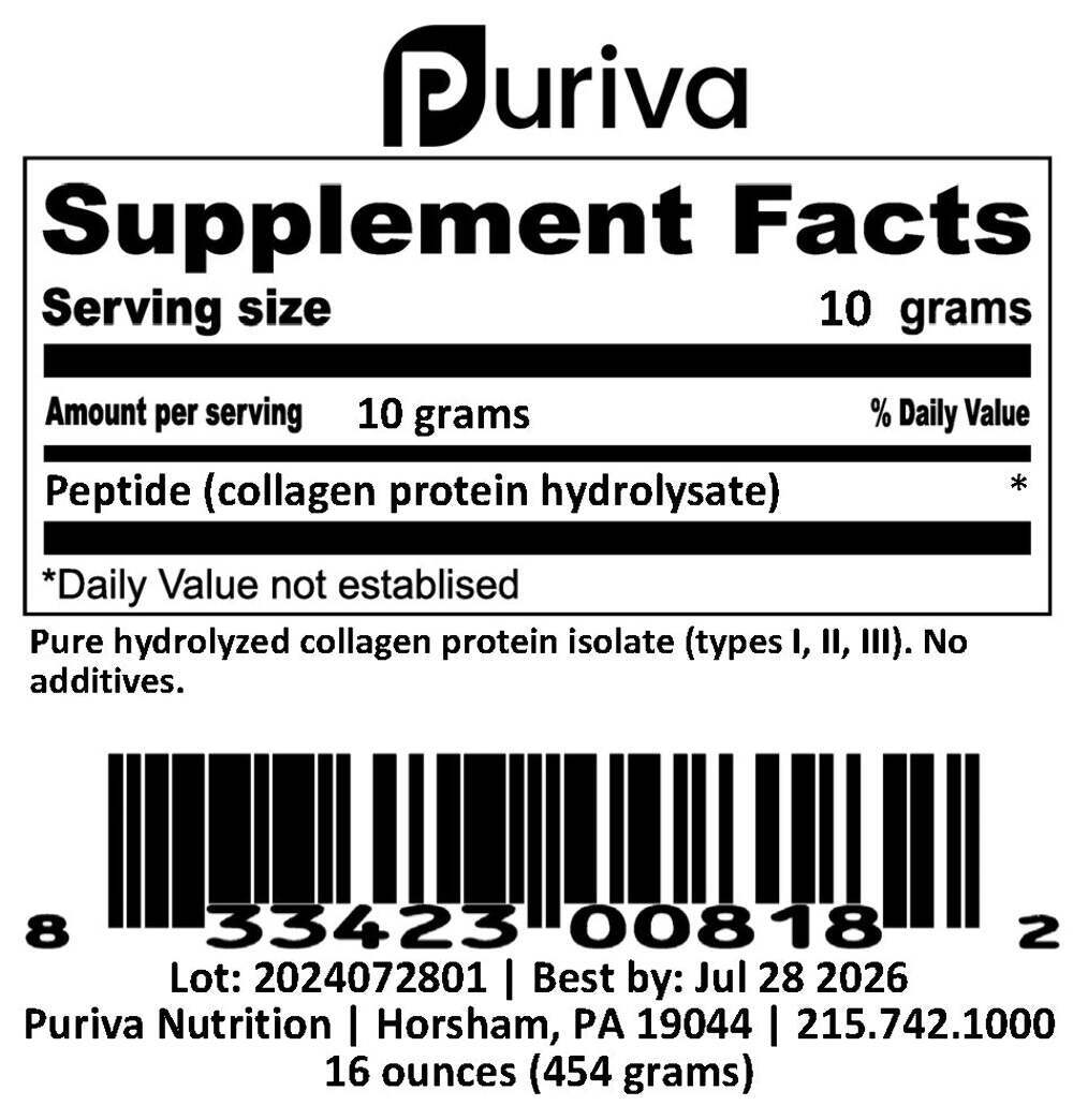 Peptide Powder – bulk wholesale powder – trusted retailer – Puriva Nutrition