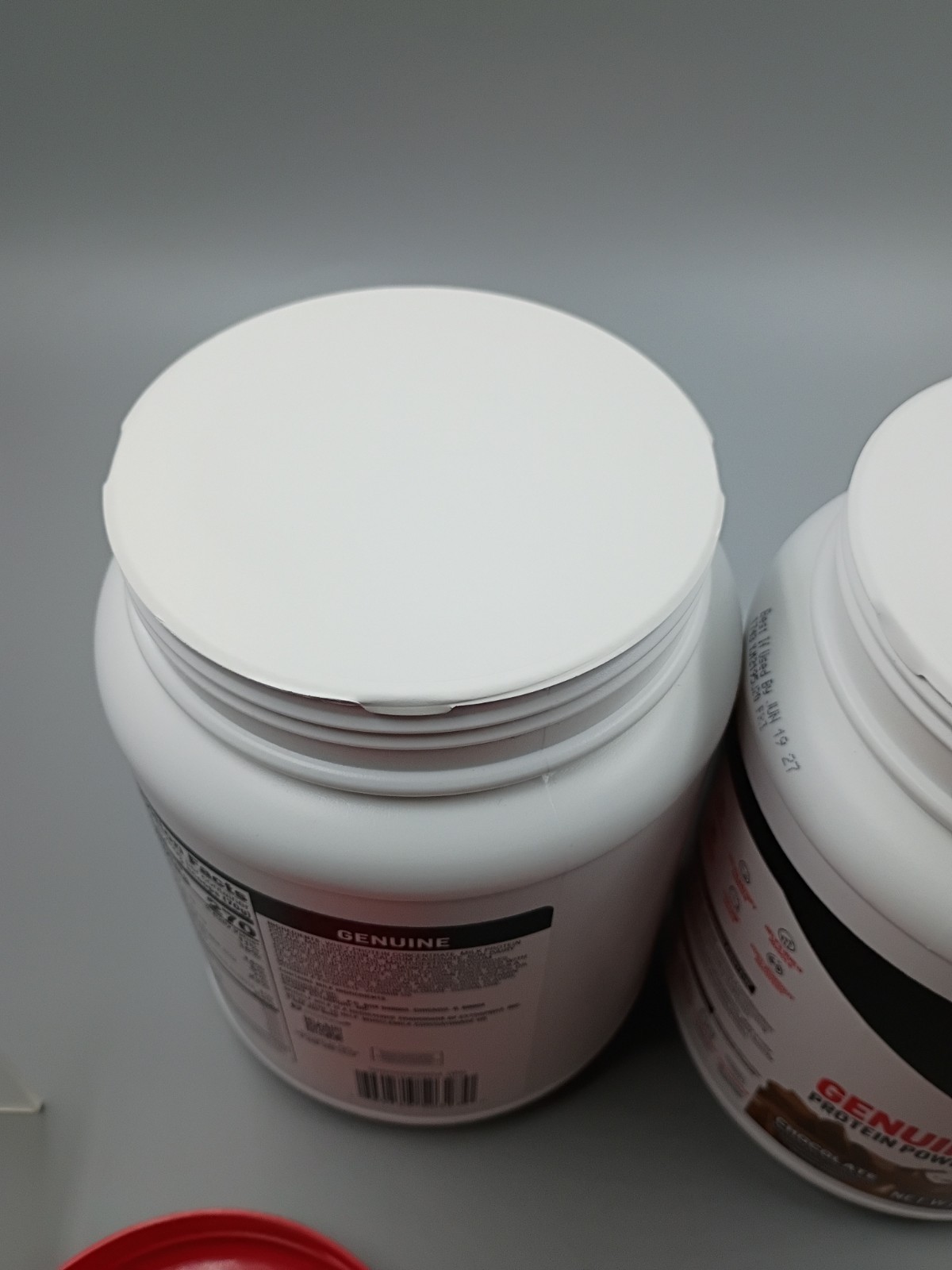 Lot Of 2 Muscle Milk Genuine Protein Powder ~ 1.93lb ~ Chocolate ~ Exp. 02/2027