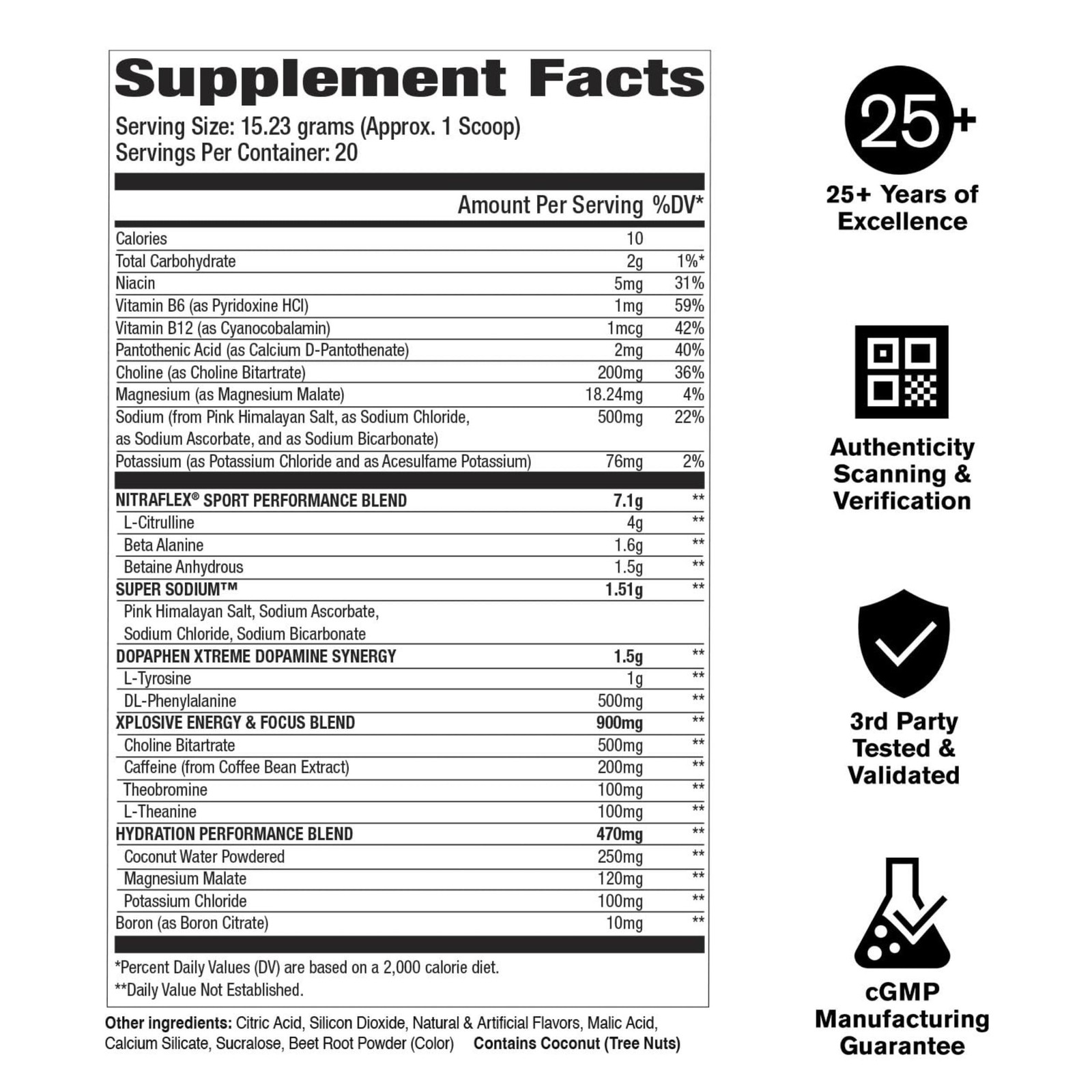 GAT Sport Nitraflex Sport Pre-Workout Fruit Punch 10.74oz