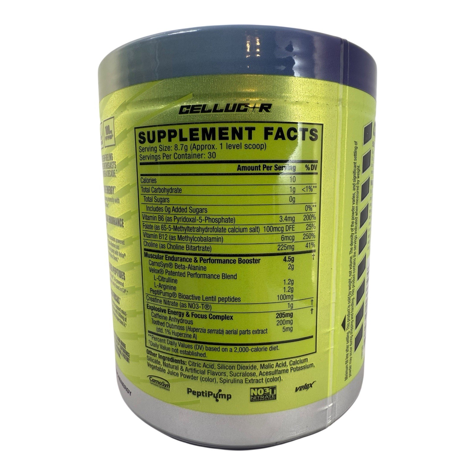 C4 Original Pre-Workout Powder 9.2oz ~ 30 Servings ~ Rainbow Blast ~ BB 04/2026