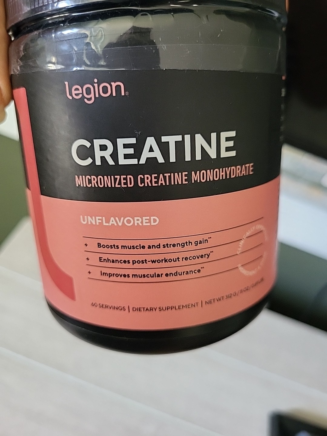 Creatine, Micronized Creatine Monohydrate, Unflavored, 0.69 lbs (312 g)