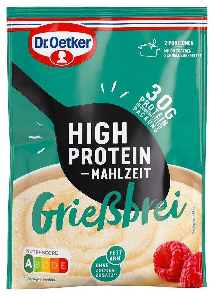 3 x Dr. Oetker High Protein-Pudding-Pulver Various flavors to choose from New