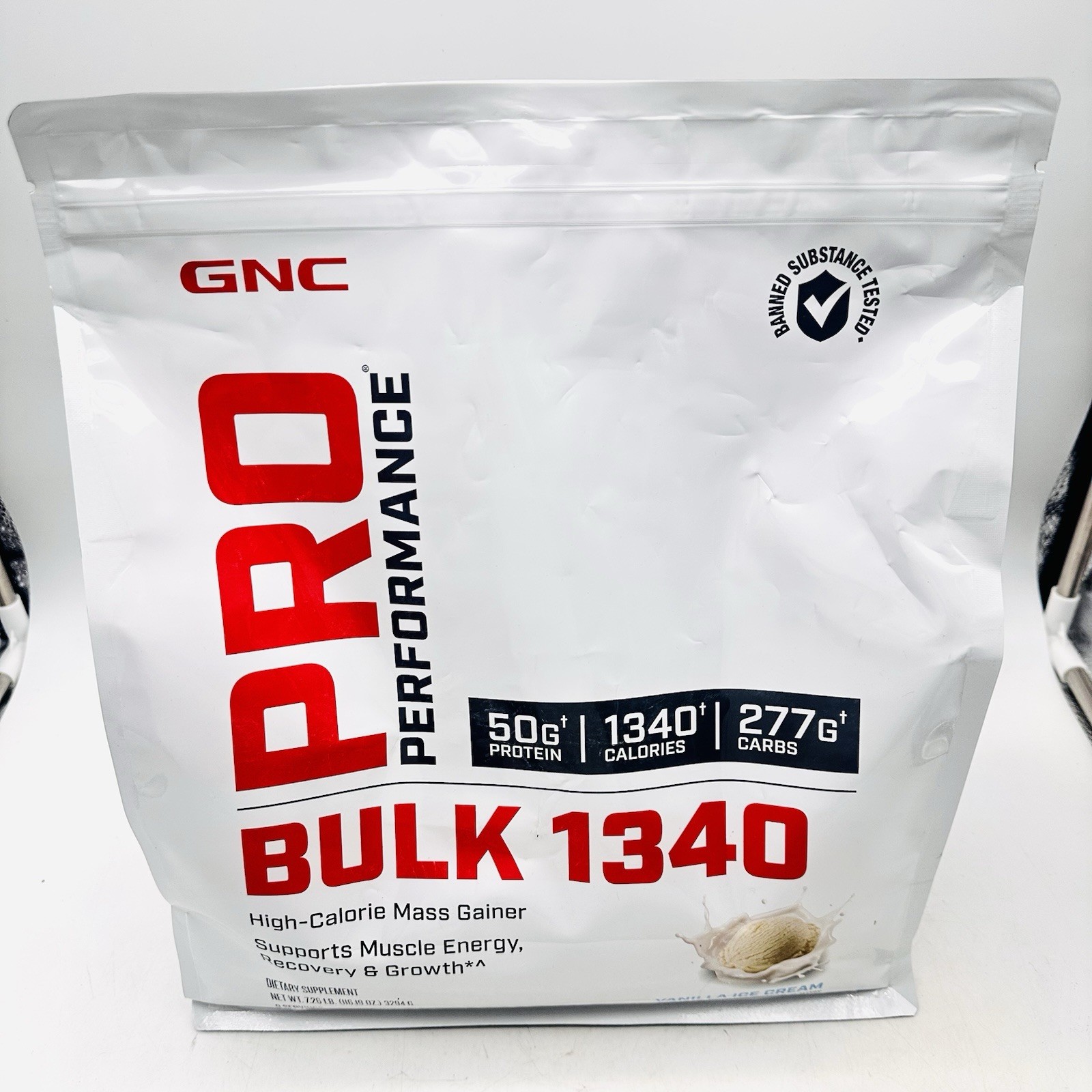 GNC Pro Performance Bulk 1340 Mass Gainer Protein Powder 50g ( 2 Pack)