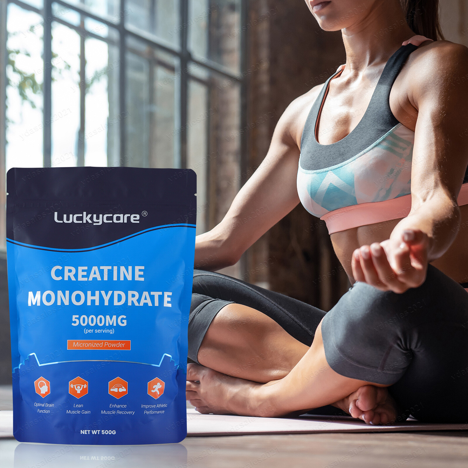 Bulk Creatine Monohydrate Powder Micronized – 5 Grams Per Serving Wholesale LOT