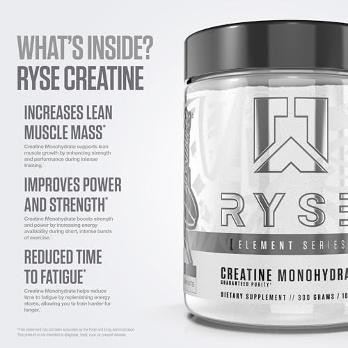 Creatine Monohydrate Powder Unflavored 60 Servings Lean Muscle