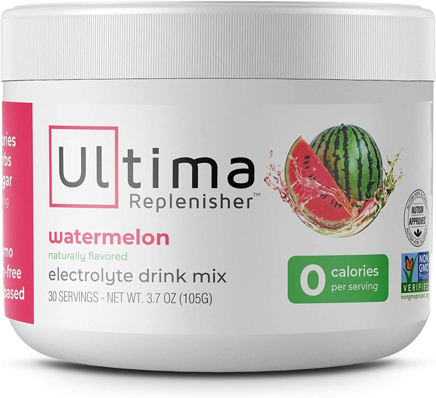 Ultima Replenisher Hydrating Electrolyte Mix,Watermelon,30 serving ( 1 pack)