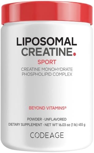 Liposomal Creatine Monohydrate Powder 5000mg 90 Servings