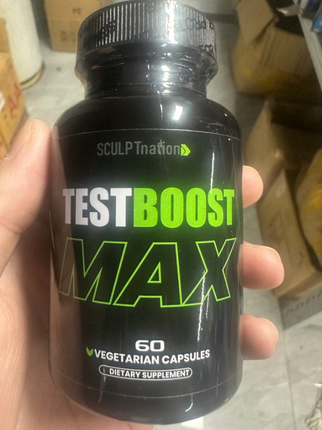 Advanced TEST BOOST Max Sculptnation Testosterone Build Muscle weight Fat Men Lo