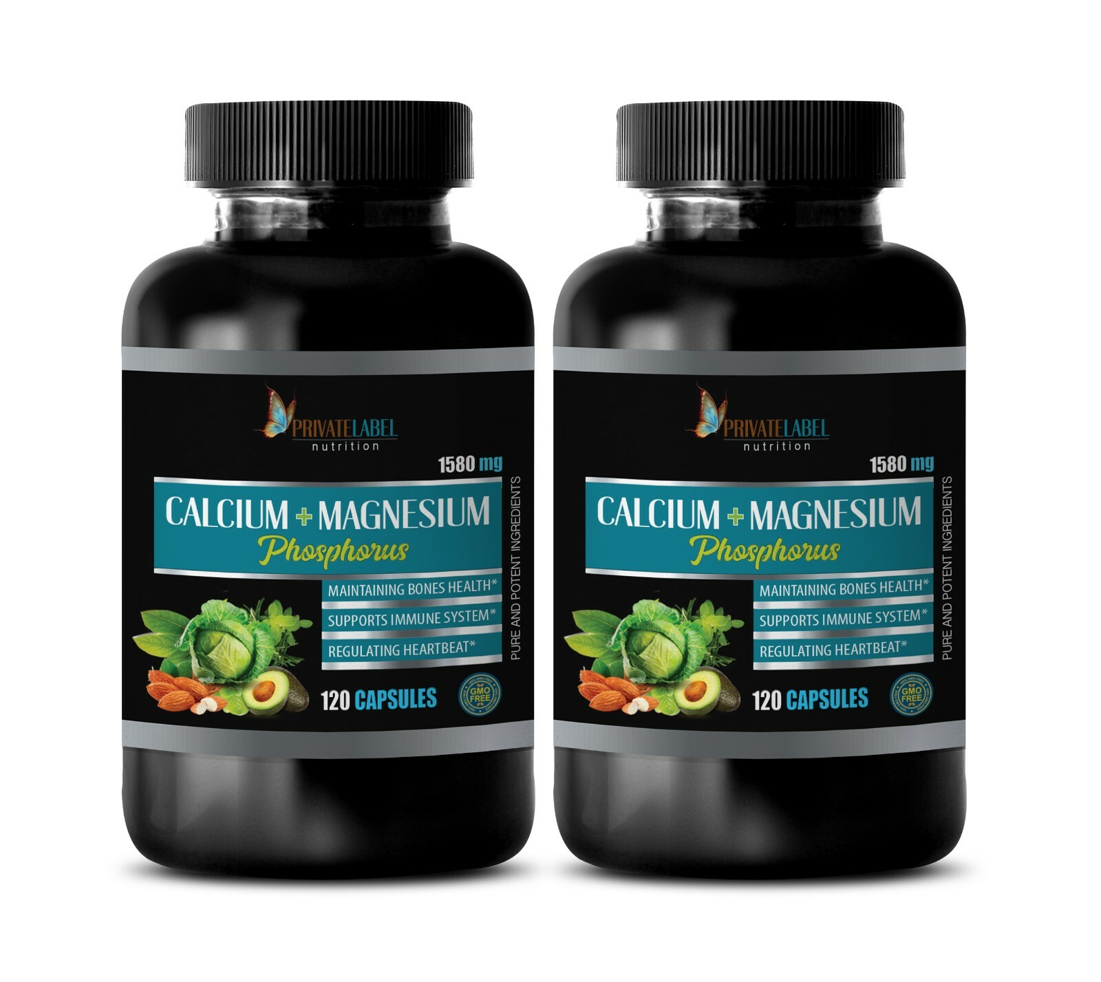 cardiovascular supplement – CALCIUM MAGNESIUM – immune system capsules 2B 240C