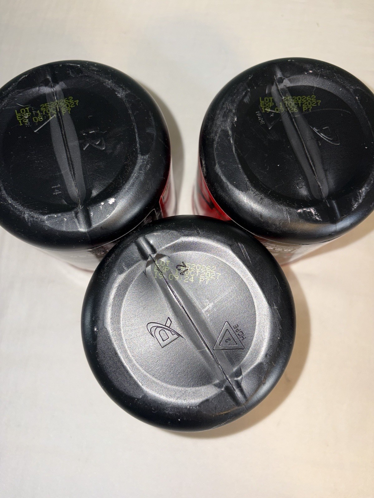 Six Star pre workout explosion 2.0 Lot Of 3 Jars Fruit Punch 9.52oz Per Ex 10/27