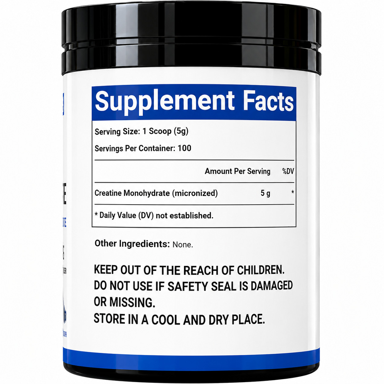 Nutricost Creatine Monohydrate Micronized Powder 500G, 5000mg Per Serv (5g) – 10